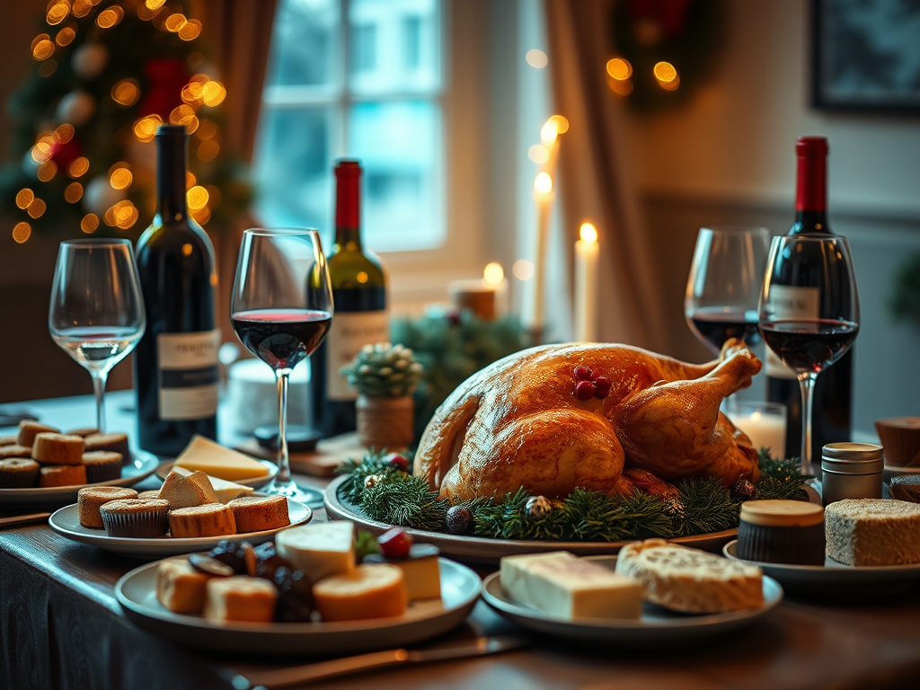 English Wine and Christmas food pairings